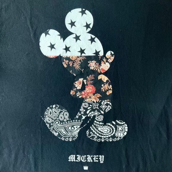 Disney & Neff Men’s Short Sleeve T-shirt size M,Black, Mickey Mouse Unisex Shirt - Picture 5 of 7